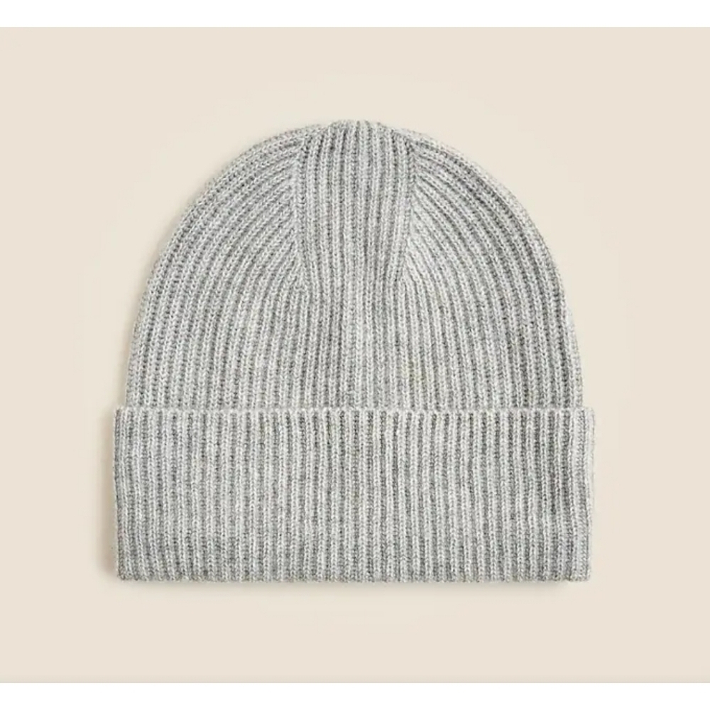J.Crew Ribbed cashmere beanie - Picture 2 of 6